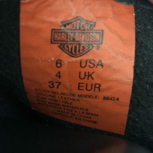 Harley Davison Combat Boots - Picture 7 of 7